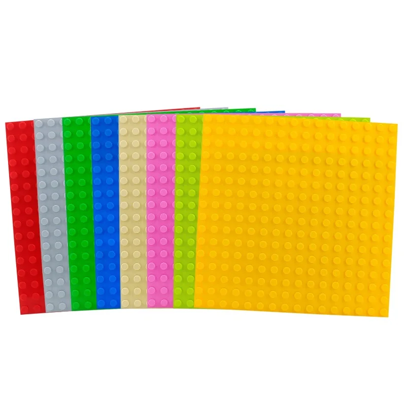 16*16 punti grandi blocchi piastre di Base marca compatibile piastra di Base blocco piastra di Base blocco di mattoni giocattolo da pavimento regalo per bambini