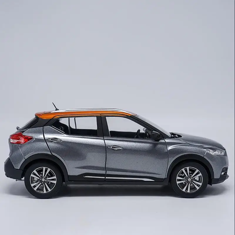 Высокая имитация NISSAN KICKS 2017 модель коллекции 1:18 передовая автомобиля из сплава
