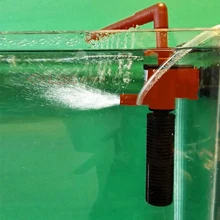 3 In 1  3/5W Silent Aquarium Filter Submersible Oxygen Internal Pump Sponge Water With Rain Spray For Fish Tank Air Increase