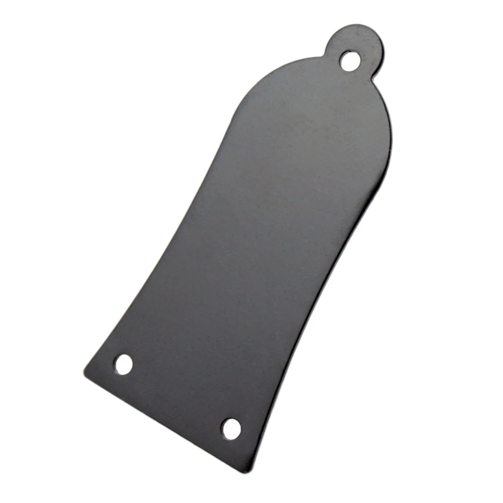 Metal 3 Hole Truss Rod Cover Plate with Mounting Screws For Bass Guitar Replacement Part Accessories