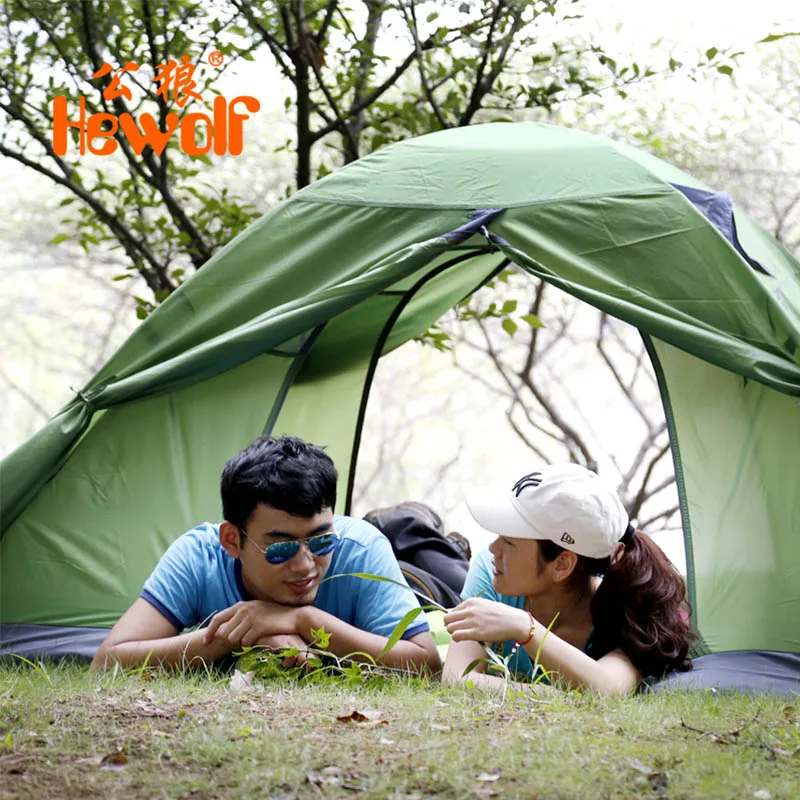 

Double Layer 2 Person 190*150*110cm Camping Tents Summer Outdoor Camping Sun Shelter UV Protection Beach Tents Waterproof