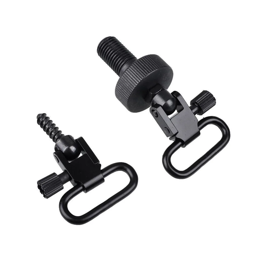 Tactical Airsoft ar 15 accessories 1 inch Detachable Sling Swivels Cap Sleeve Bolt Set for ...