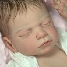 Редкий ограниченный выпуск твердый силиконовый verson of Rio от Debbie подлинный набор для куклы reborn, коллекционные вещи