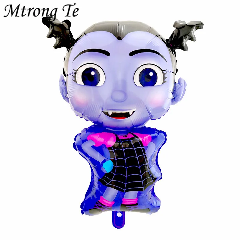 

10pcs 58*84cm Princess little girl balloon vampirina balloons Children's Toy Decoration Birthday Party Superman vampire Balloon