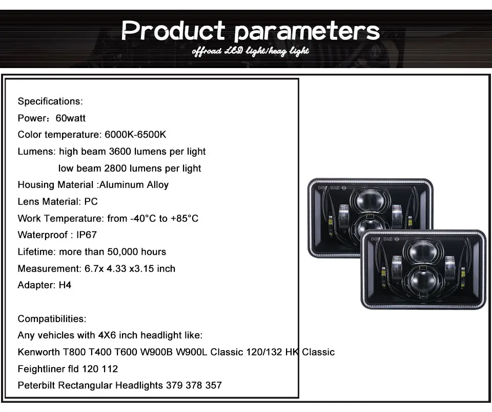 Product-parameters