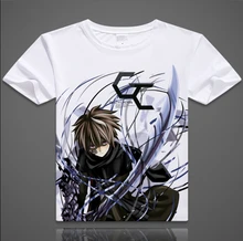 Envío gratis Anime Guilty Crown T-shirt Ouma Shu Cosplay Camiseta de La Manera del Algodón Tops Camiseta Para Hombres Mujeres
