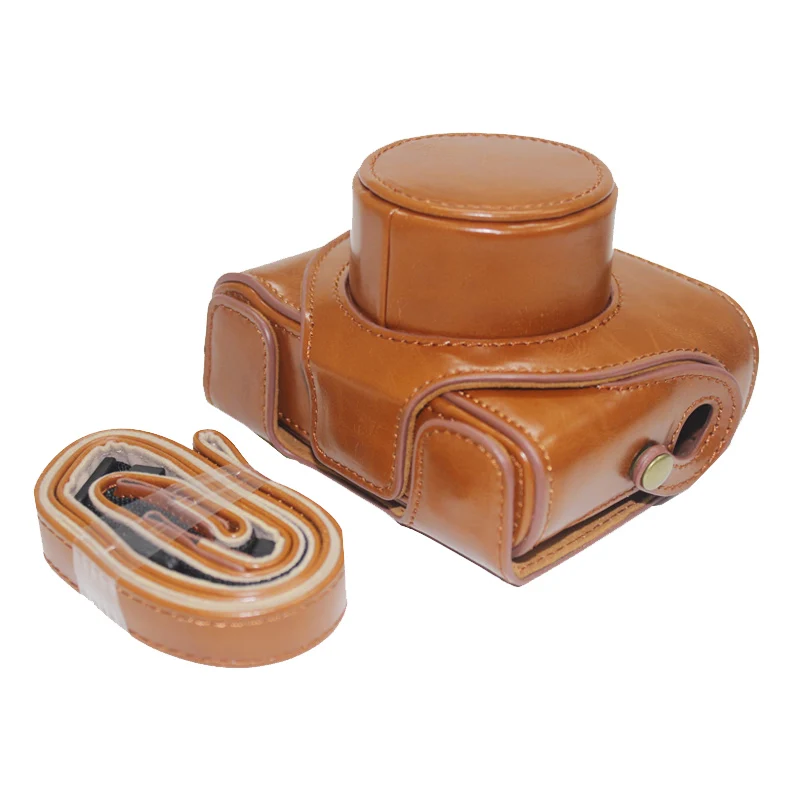 

PU Leather case Camera Bag for Finepix Fujifilm Fuji X20 X10 Protector case shoulder bag with strap
