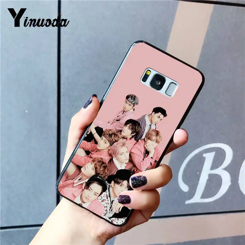 Yinuoda KPOP K.A.R.D MONSTA X NCT 127 DIY роскошный высококачественный защитный чехол для телефона