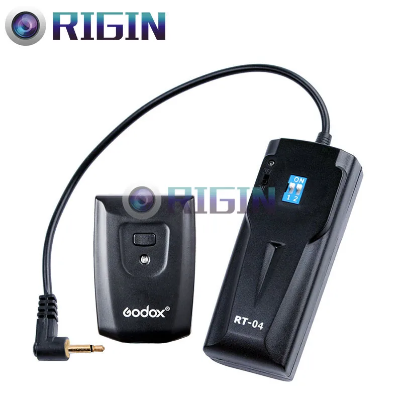 Godox Wireless Studio flash trigger RT-04 Transmiiter+Receiver kit 4 Channels For K-150A/K-180A/SDI250 etc.Free Shipping | Электроника