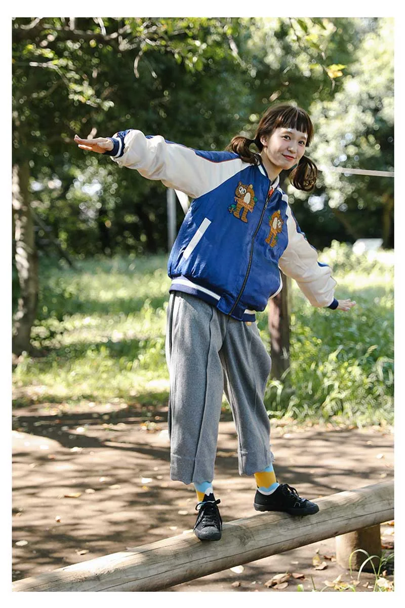 Искусство Мужской Жаккардовый парк иллюстрации носки Harajuku модные в стиле «хип-хоп», осенне-зимняя хлопковая индивидуальная Смешные