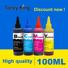 Toney universal(Король 4 цвета набор заправки чернил, красителей для Canon iP2700 Pixma MP250 MP270 MP280 480 MX320 330 MX340 картриджи для принтеров бутылка чернил