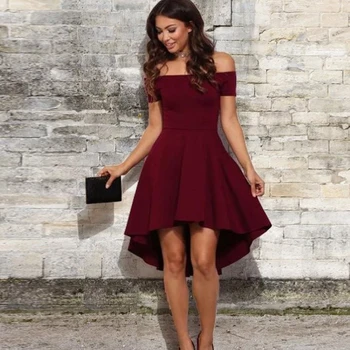 

Short Homecoming Dresses For Girls Black Red Royal Blue Popular Junior Short A-line Freshman vestido de formatua
