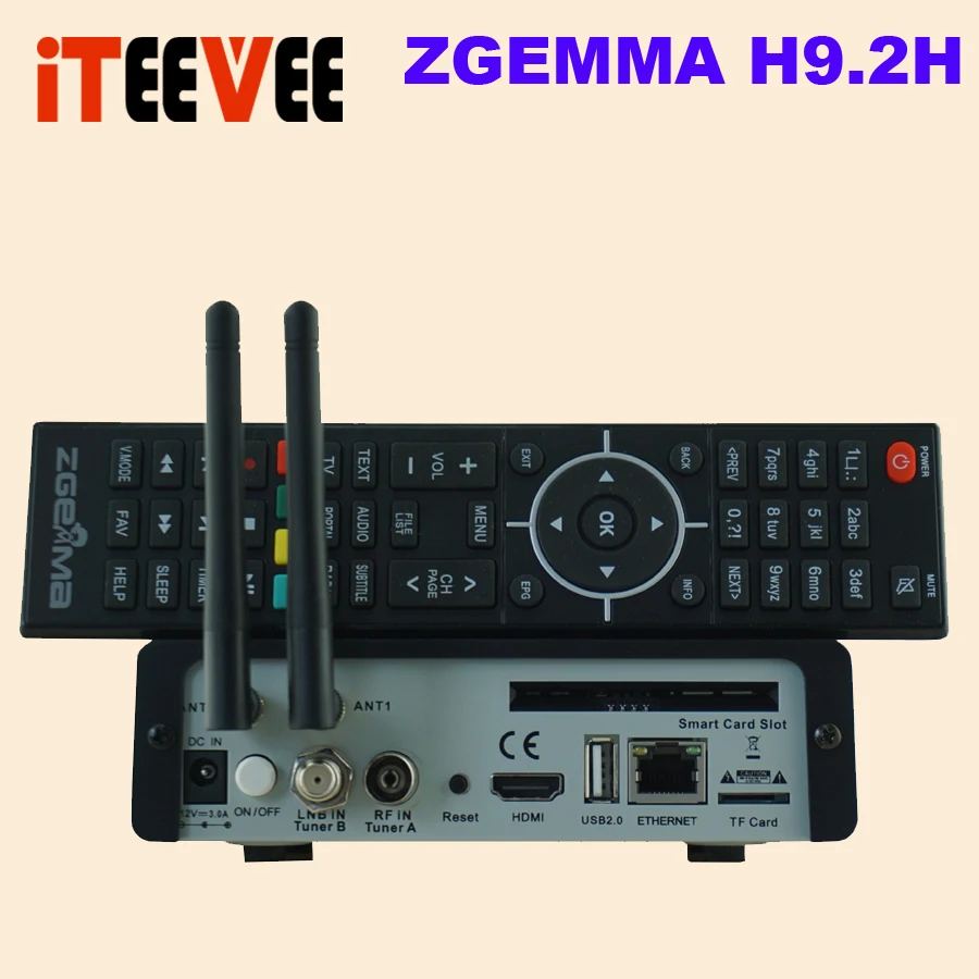 4 K спутниковый ТВ приемник Engima2 zgemma h9.2h DVB-S2X+ DVB-T2/C тюнер muli-stream iptv stalker bulit в wifi 2 шт./партия