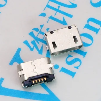

250pcs micro 5P USB Endless Micro 5PIN USB interface charge flat patch plug end data interface 5-pin SMD