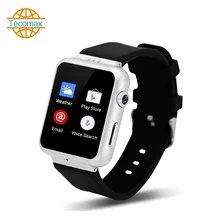 Echt smart watch wifi smartwatch anwendung Google App Facebook MTK6572 1,54 Zoll Unterstützung Sim-karte bluetooth armbanduhr telefon