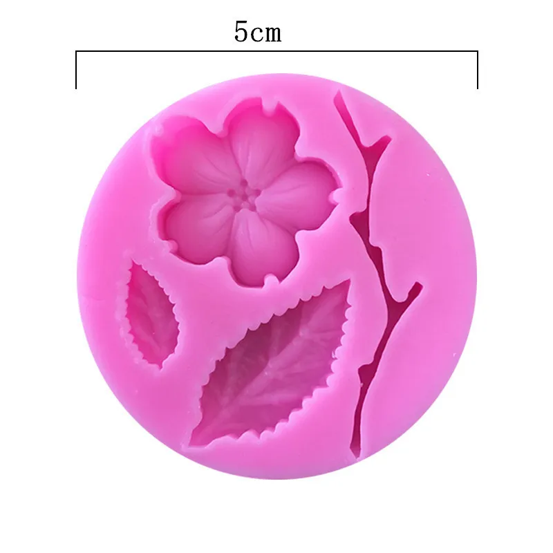 Лист в форме цветка из силикона формы для пирожных шоколадные конфеты смоляный коврик для печенья шоколадные формы инструменты для украшения тортов из мастики
