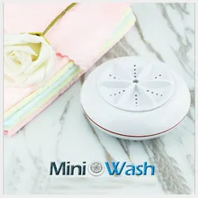 Ультразвуковая турбо шайба портативная дорожная Прачечная обратная турбина спин мини USB односменный переключатель