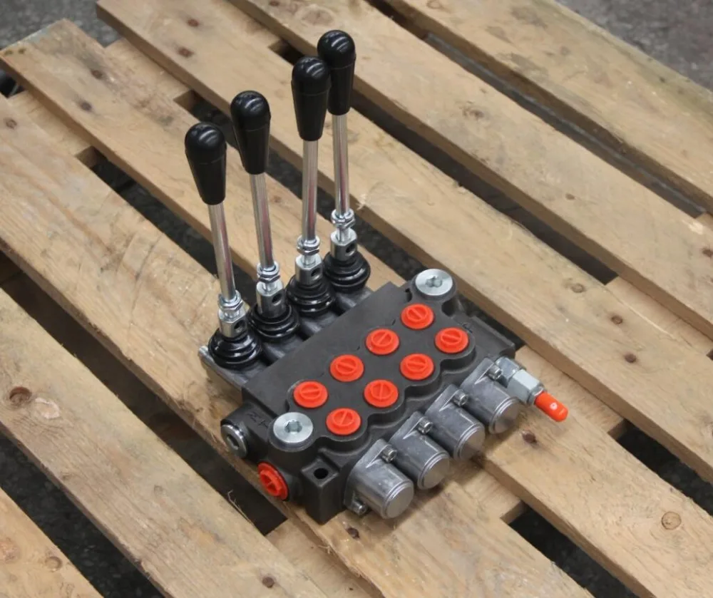 

Hydraulic control valve 4 Spool for Planetary Hydraulic Drive Post Hole Digger