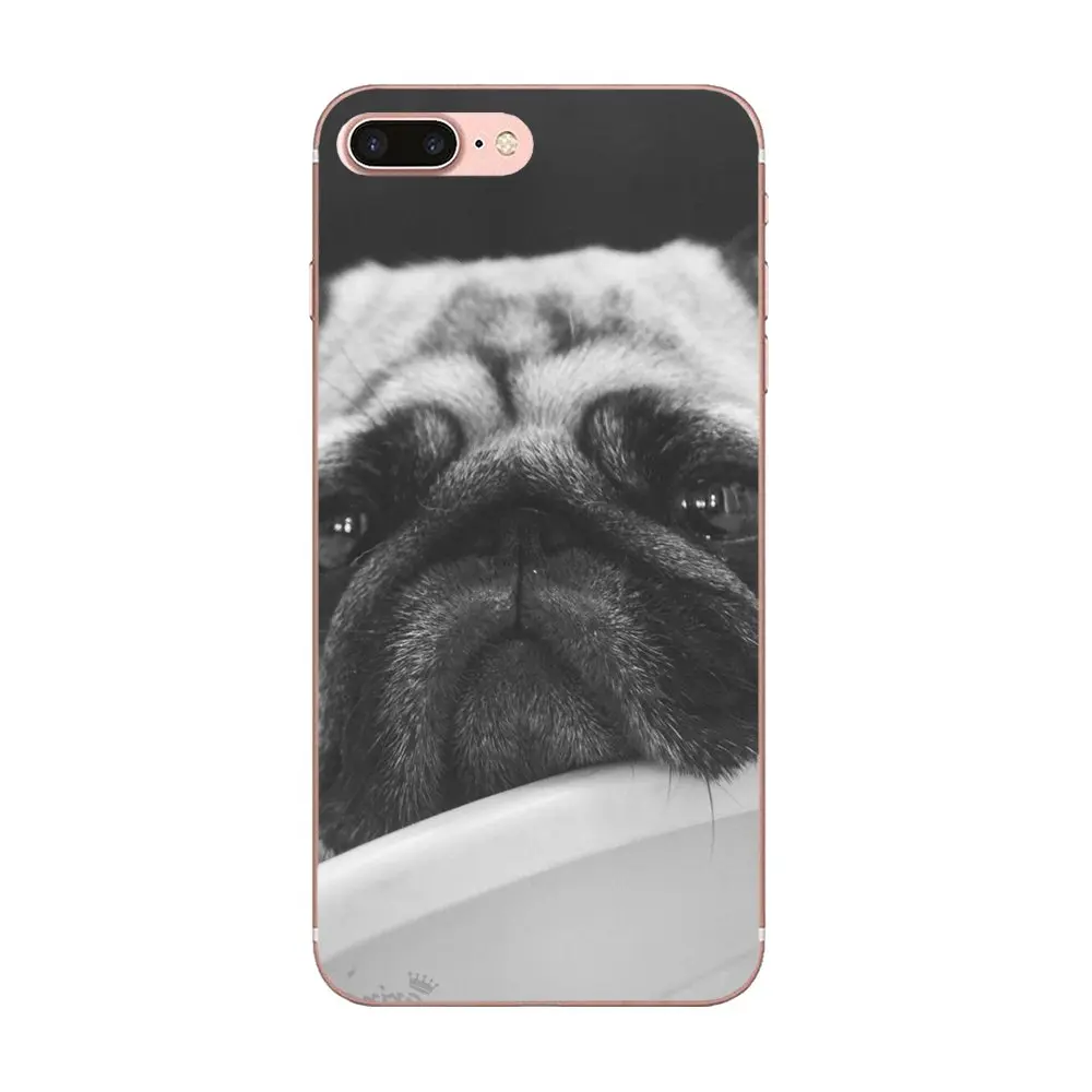 Мягкий резиновый чехол для телефона из ТПУ Apple iPhone 4 4S 5 5C 5S SE 6 6S 7 8 Plus X XS Max XR|Бамперы|