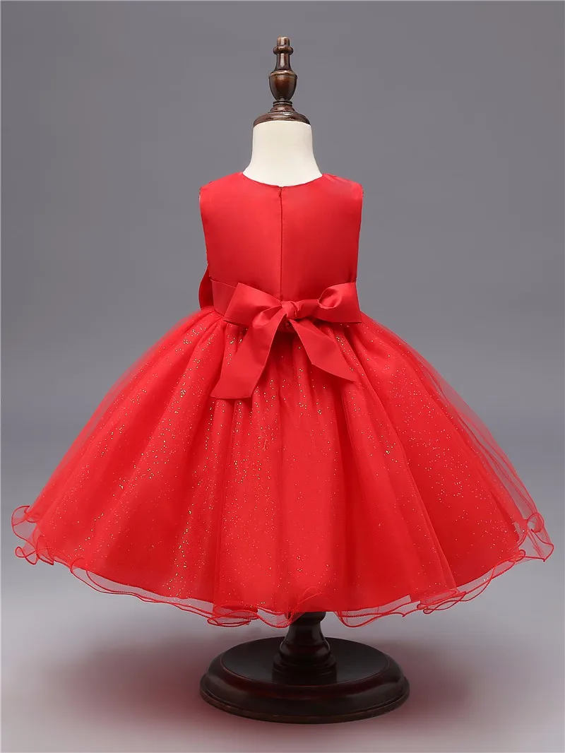 Платье для маленьких девочек вечерние платья принцессы с большим бантом для девочек; Детские платья-пачки для девочек; детская одежда vestidos infantis
