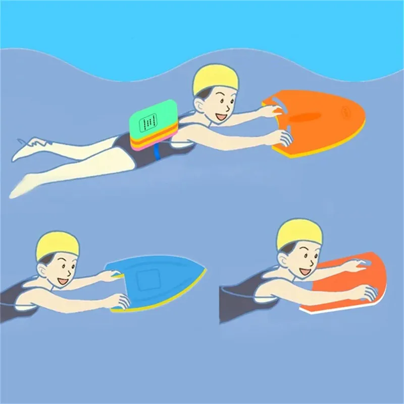 Одежда заплыва учащегося Kickboard Flutterboard плиты Surf воды для детей и взрослых безопасный бассейн тренировочный помощи поплавок ручной доска