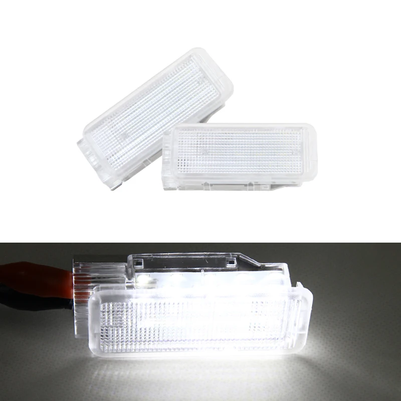 

2x Led Footwell Glove Box Luggage Trunk Compartment Interior Light Lamp For Peugeot 307 406 407 RCZ For C2 C3 C4 C5 C6 C8 DS3