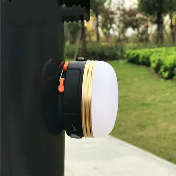 

muti-function solar camping lamp power bank waterproof led lamp super mini size long lighting