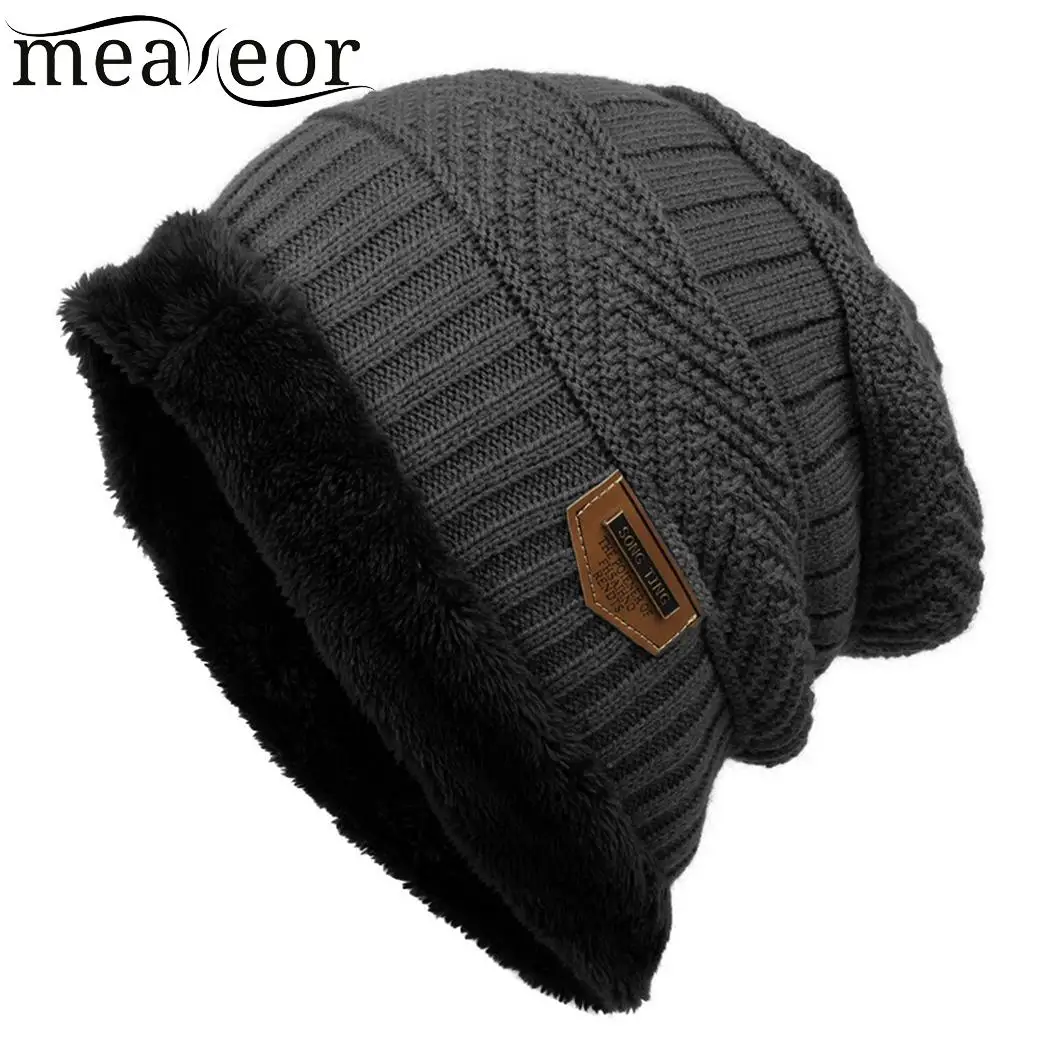 Meaneor женские и мужские флисовые колпачки модные контрастные цвета шапочка