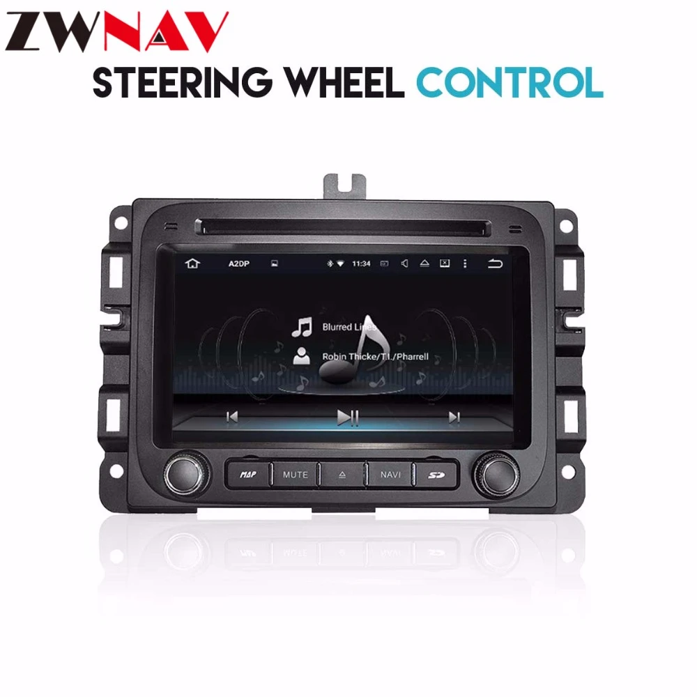 Автомагнитола на Android 8 0 для Dodge RAM1500 ram 1500 2014 2015 2016 2017 с DVD плеером BT GPS навигацией