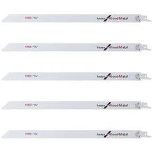 5 шт. S1222VE 1" биметаллические сабельные пилы для резки металла и дерева