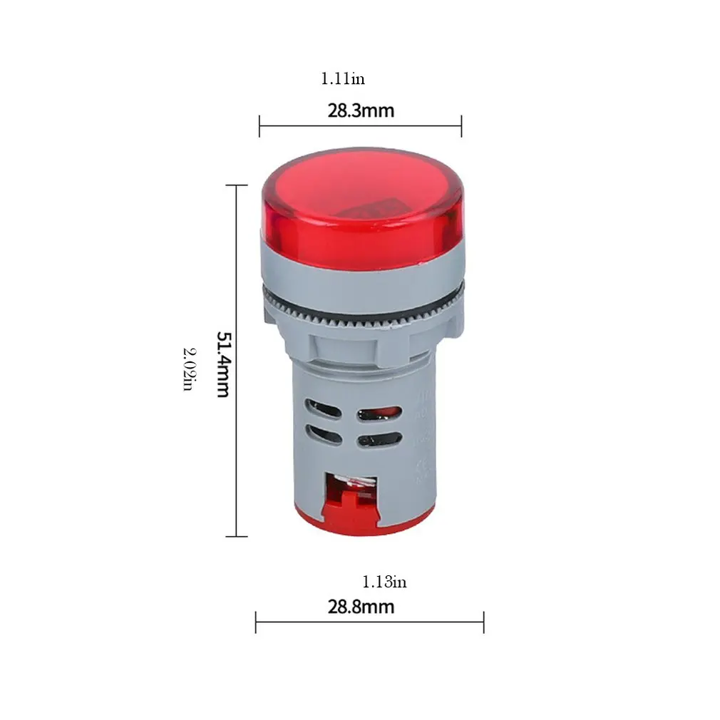AD16 22DSV 60 500 V светодиодный панельный измеритель напряжения 3 цифровой Регулировка
