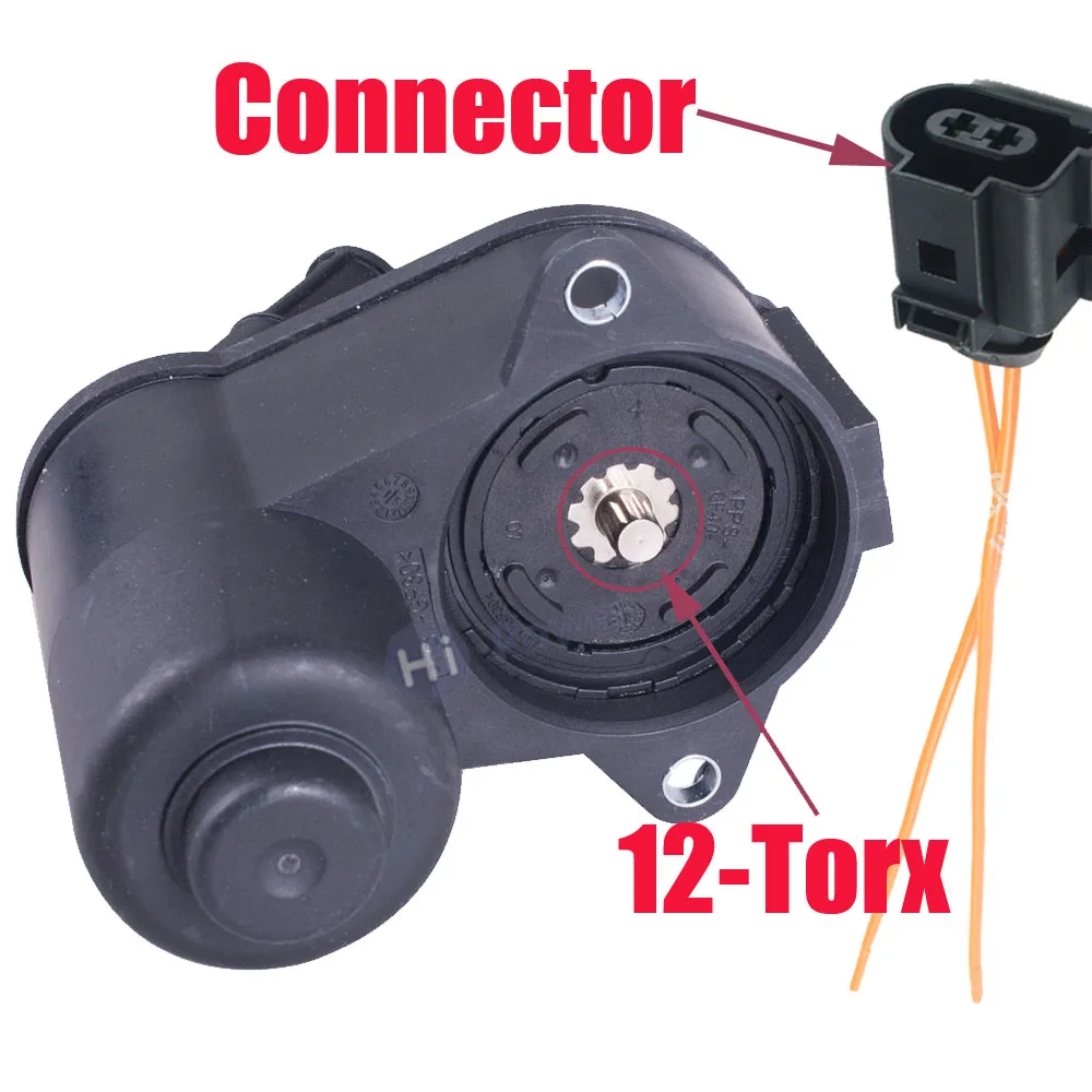 6 12 Torx Wheel Handbrake Brake Caliper Servo Motor 3C0998281A 3C0998281B 32330208 3C0998281 for VW Passat B6 B7 Tiguan Audi Q3 02