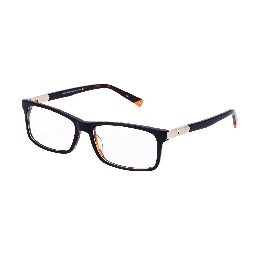 Jimmy Orange Vintage Women Rectangle Optical Glasses Frame Brand Fashion Eyeglasses Men Retro