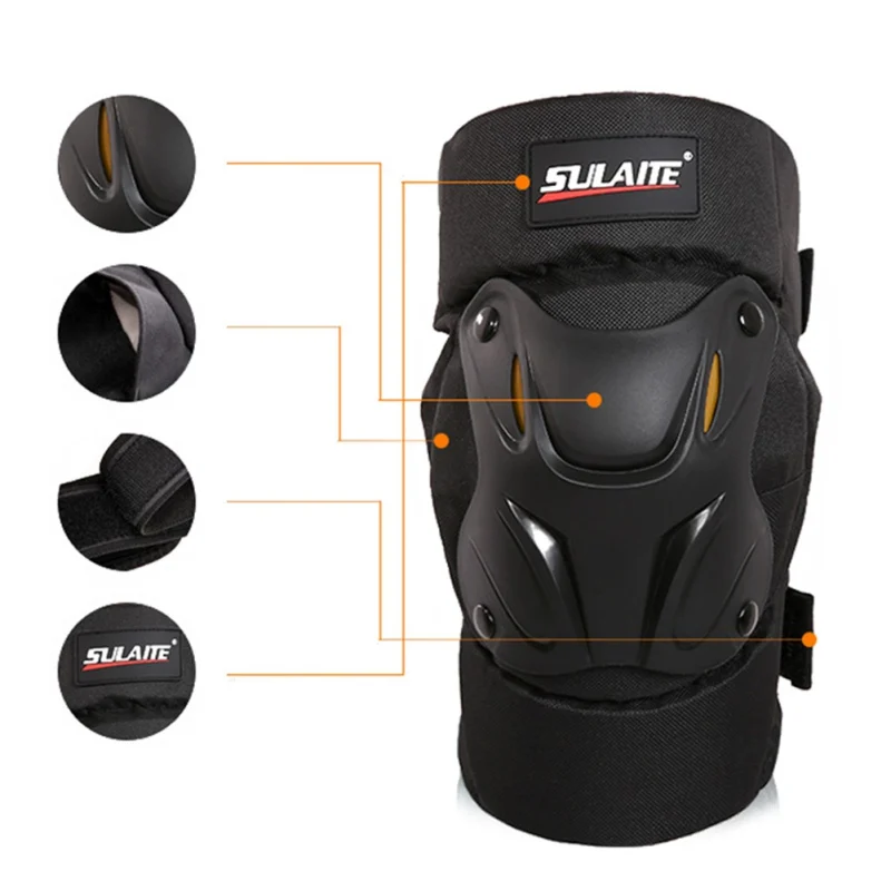 Ceny 2 sztuk Unisex sportowe ochraniacze motocyklowe Motocross ochraniacze na kolana Bike Ball wyścigi klocki ATV ochraniacze pancerz...