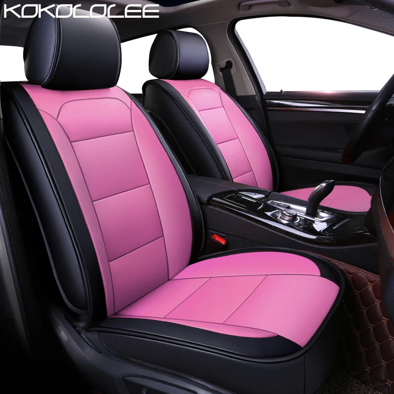 Kokolelee Специальный кожаный чехол для автомобильного сиденья Hyundai solaris ix35 30 25 Elantra
