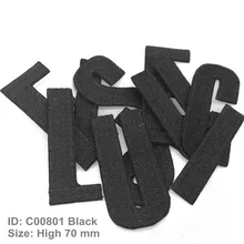 Новые 26 Английских Букв клеящиеся утюгом украшения Патчи продвижение Parch Экологичные ручной работы 3D аппликация для одежды Заказная заплата