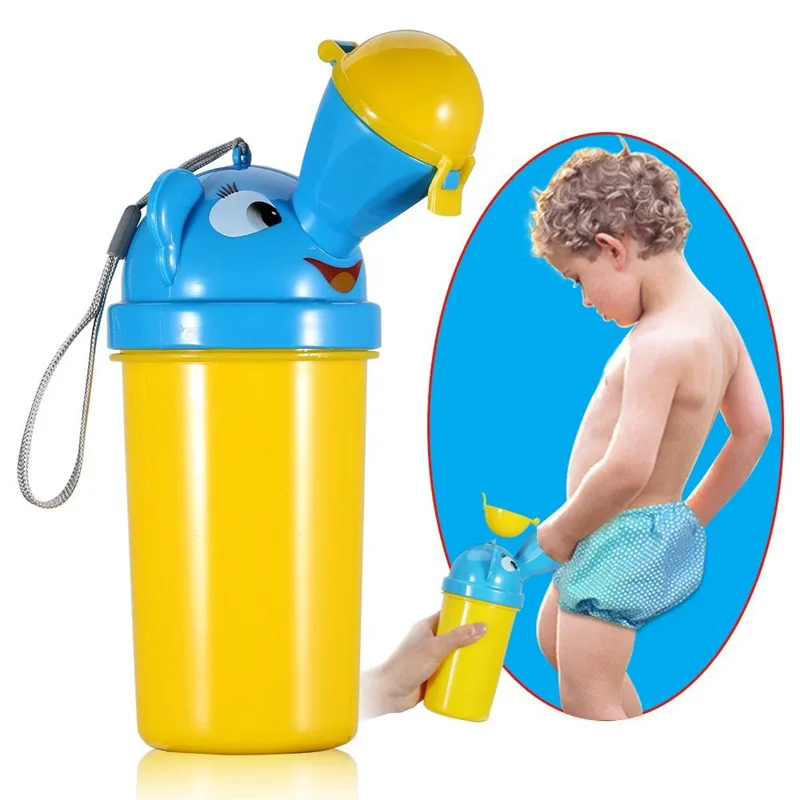 Portable Toddlers Baby Potty Training Urinal Pee Pot Toilet Pisuar For Boy Car Travel Pee