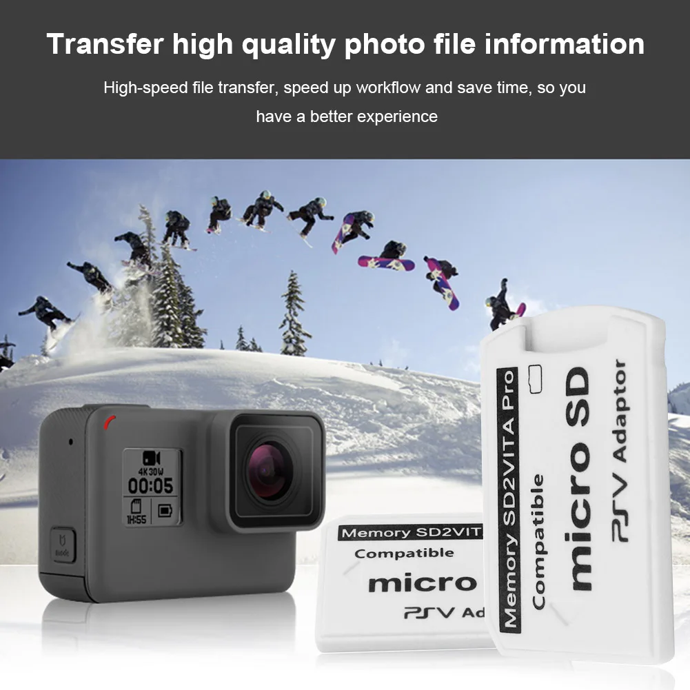 

SD2VITA PSVSD Pro Adapter For PS Vita 3.60 Micro SD Memory Card SMA XXM8 QJY99