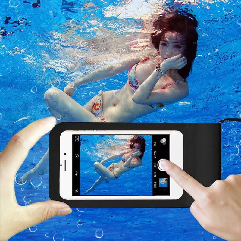 Водостойкая сумка для плавания подводная сумка чехол для телефона Floatable waterproof Case сумка для мобильного телефона