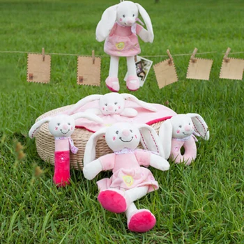 

Rabbit Rattles Mobiles Infant Hand Bell Toy Crib Stroller Baby Toy Plush Cartoon Newborn Grasp Soft Peluche Hochet Brinquedos