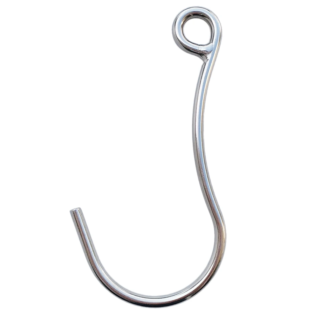 Safety Scuba Diving Dive Single Reef Drift Hook - Marine Grade 316 Stainless Steel