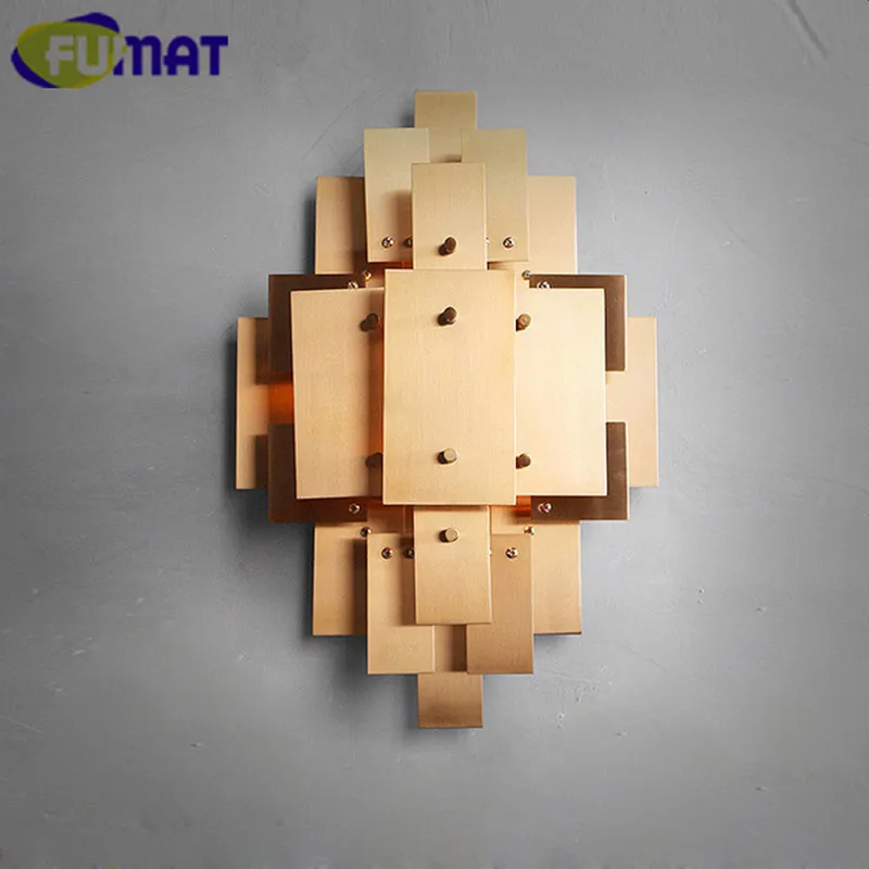 fumat modern gold metal wall light american industrial wall sconce bedroom bedside lamp nordic villa designer - Designer Wall Lamps fumat modern gold metal wall light american industrial wall sconce bedroom bedside lamp nordic villa designer - Designer Wall Lamps