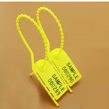 40 шт. Одноразовые Пластиковые пломбы rip вручную кабельные стяжки замка Пряжка защита от кражи логистики 210 мм