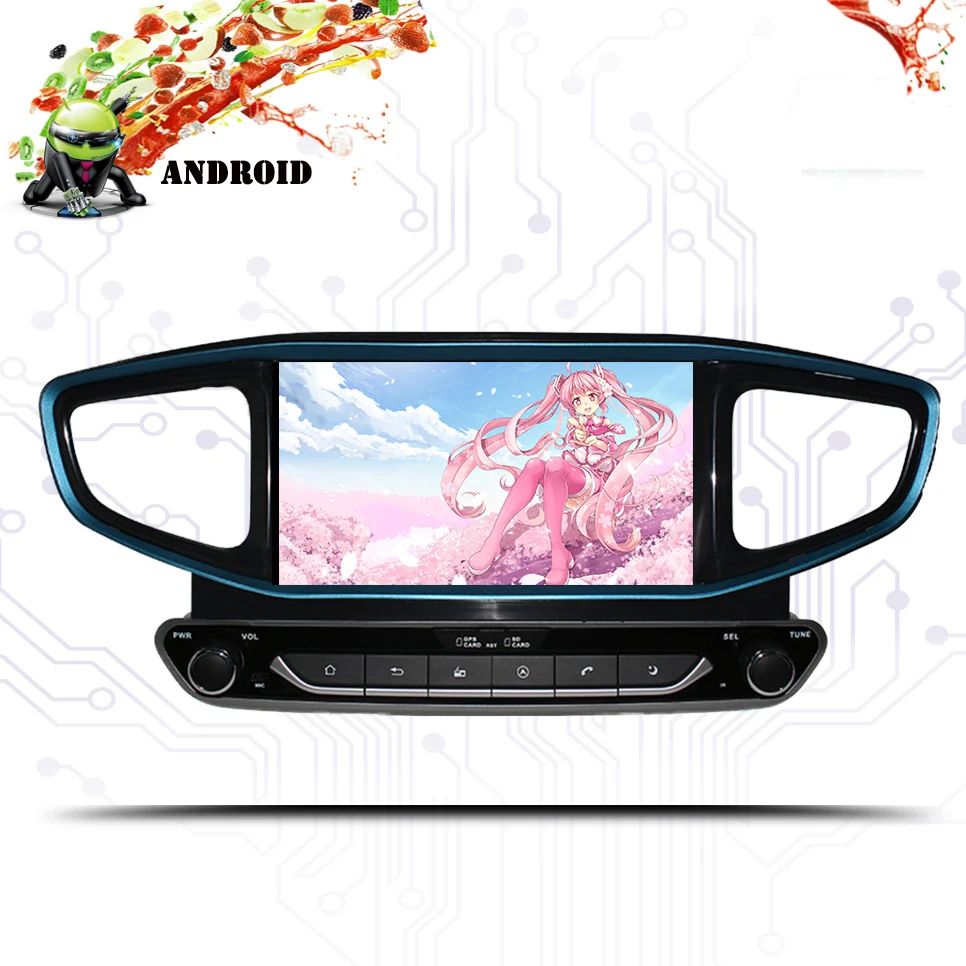 Deckless Octa Core 8 &quotAndroid 10 0 Автомобильный DVD плеер для Hyundai Ioniq 2016 2017 2018 gps Радио 3/4G стерео