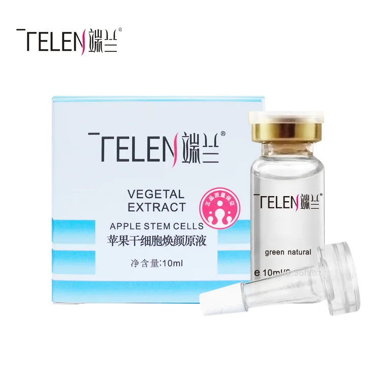 

Telen 10 мл APPLE STEM CELL Сыворотки Mask treatment Уход за кожей лица крем Уход за кожей Увлажняющий анти выковырять отбеливание Anti-Aging ярче