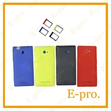 New Battery Door For HTC 8x C620e Back Cover Housing +Sim Card Tray +Tools Free Tracking No.