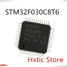 50 шт./лот Новинка STM32F030C8T6 STM32F030 32-битный микроконтроллер 48 МГц LQFP-48 IC