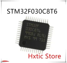 50PCS/lot Nnew STM32F030C8T6 STM32F030 32-bit microcontroller 48MHZ LQFP-48 IC