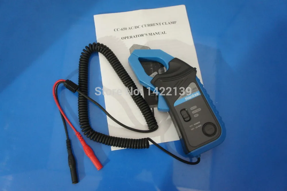Hantek 650A AC//DC Current Clamp for Hantek/&Other Makes Auto Oscilloscopes and DMMs,CC 650 BNC Plug