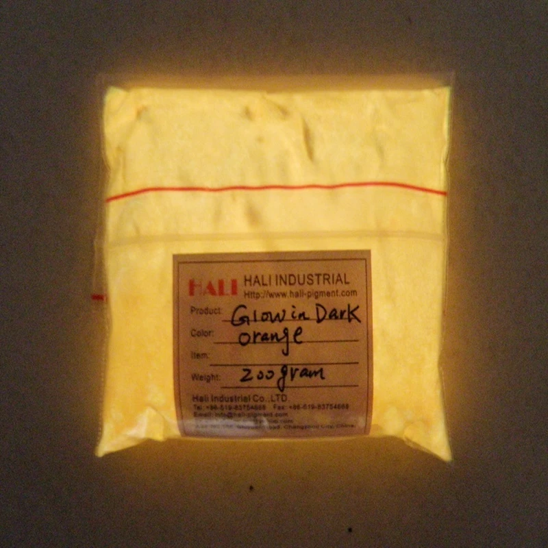 Фотолюминесцентный пигмент, светящийся в темном пигменте, светящийся порошок, желтовато-зеленый,(заказ достигает 5 кг, дайте специальную скидку на почтовые расходы